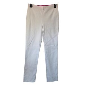 Gretchen Scott Gripe Less Pants White Stretch Size S mall